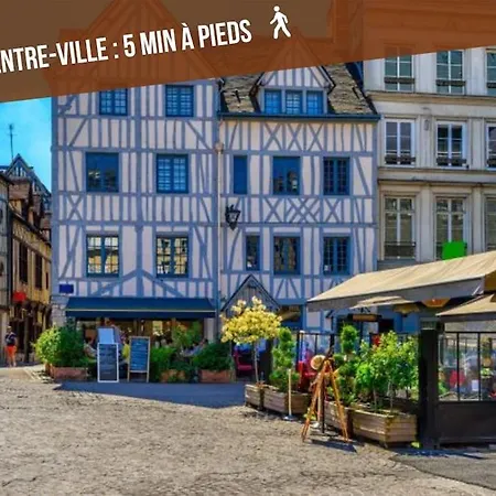 La Cabane, Au Calme Proche Du Centre, Economique Appartement Rouen